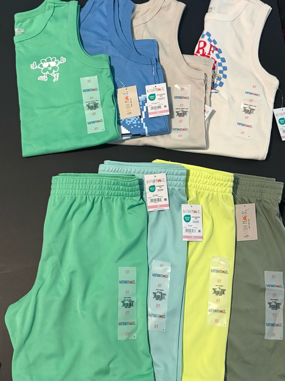 Garanimals Boys Mix And Match Shorts & Tanks